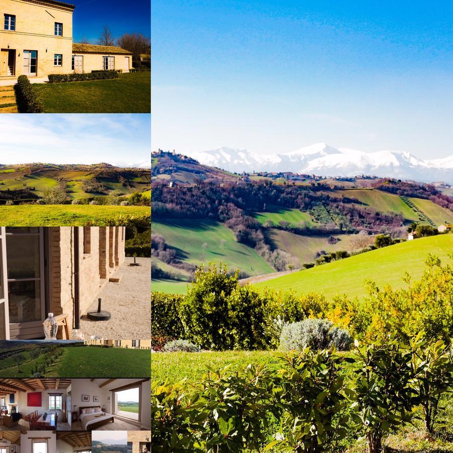 Casa San Ruffino Panzió Montegiorgio Kültér fotó